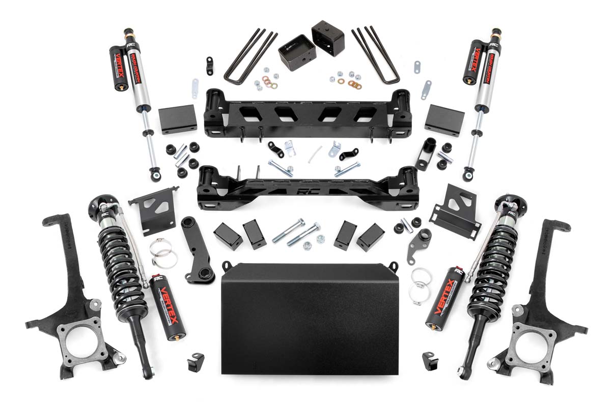 Toyota Tundra Suspension Lift Kit - Front + Rear - Rough Country - 6 Inch Vertex - '16-'21